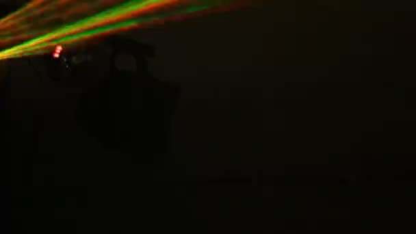 Лазерного світла Показати — стокове відео