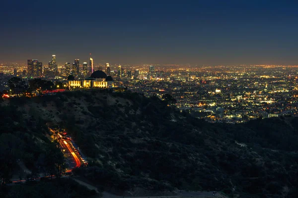Los Angeles Panorama, California - Griffith Gözlemevi