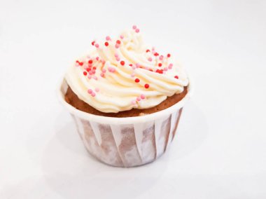 Kremalı ve soslu lezzetli bir pasta. 