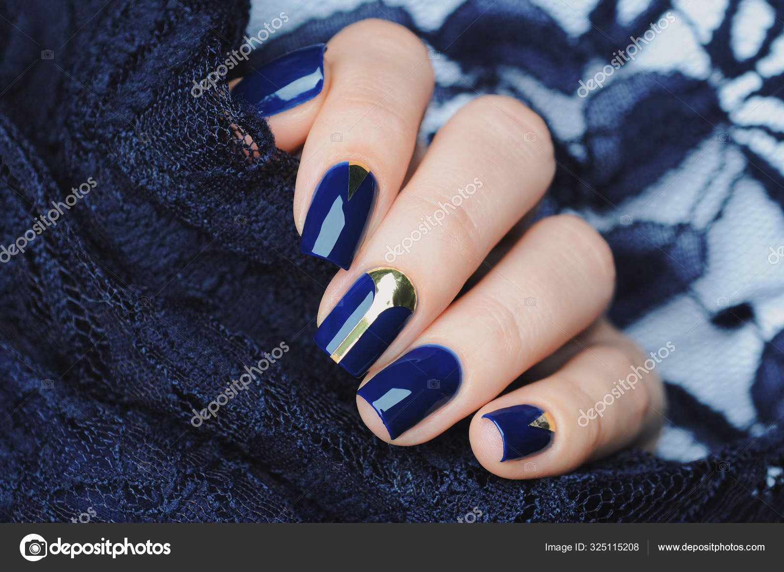 170+ Navy Blue Nails Stock Photos, Pictures & Royalty-Free Images - iStock