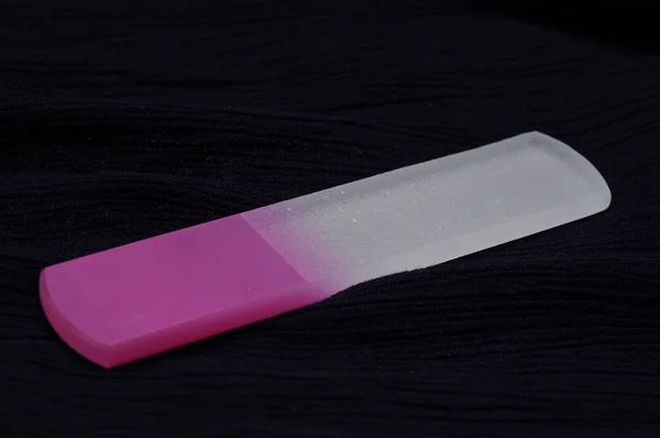 glass nail file for manicure and cuticle