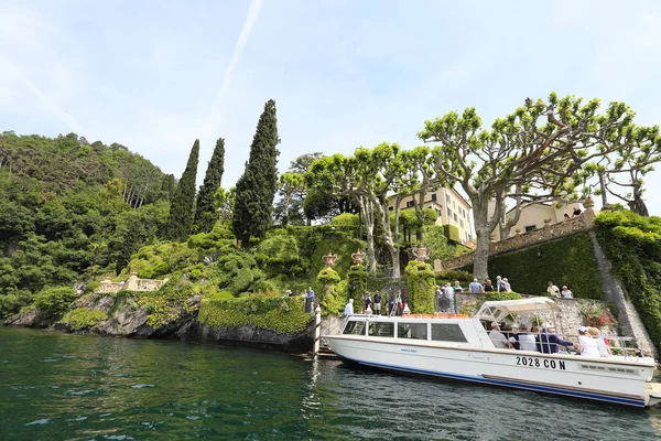 Villa del Balbianello con vistas al Lago de Como — Foto de Stock