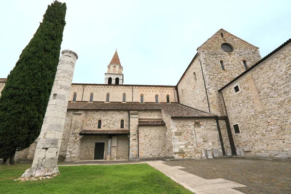 Aquileia, Olaszország-bazilika — Stock Fotó