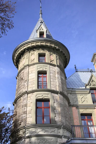 Castelo tradicional suíço — Fotografia de Stock