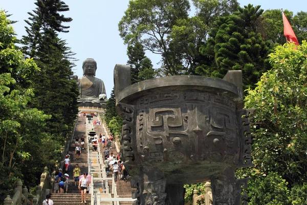 Po Lin Temple in Hong Kong — Stock Photo, Image