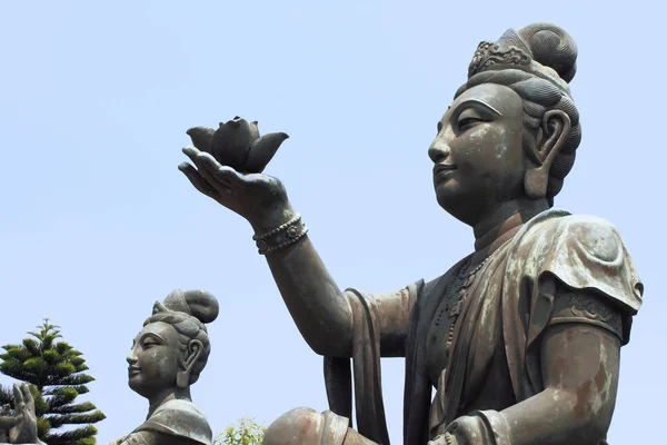 Bodhisattva på Po Lin Temple — Stockfoto