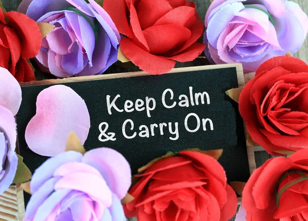 Keep calm concept — Stock Photo, Image