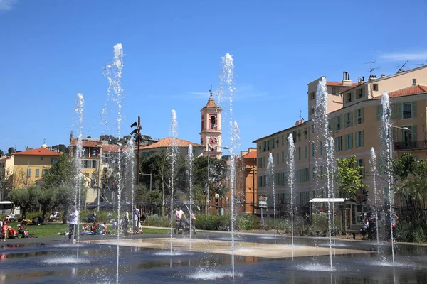 Nice Frankrike April 2015 Promenade Paillon Nice Den April 2015 — Stockfoto