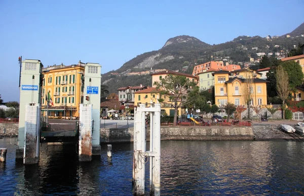 Varenna Itálie Října 2014 Letovisko Město Varenna Jezeře Como Října — Stock fotografie