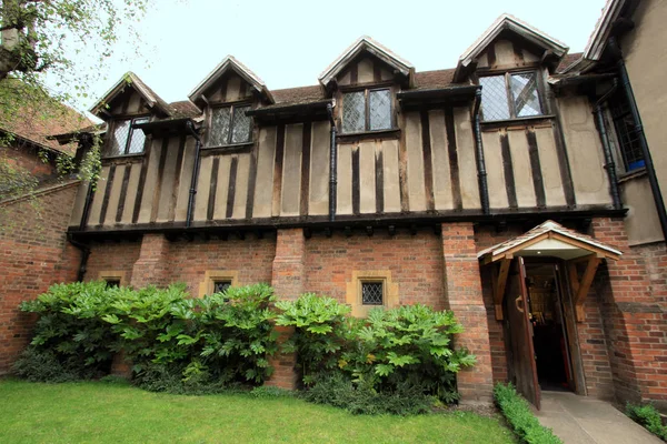 Будинок Шекспіра Stratford Після Avon Англія — стокове фото