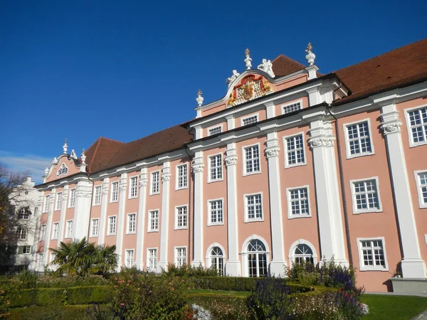 Исторический Замок Меерсбург Озере Констанц Германия — стоковое фото