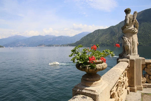 Bela Paisagem Lago Como Norte Itália — Fotografia de Stock