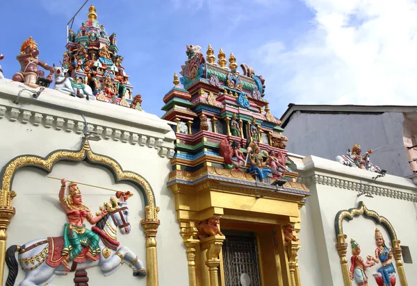 Indických Chrámů George Město Penangu — Stock fotografie