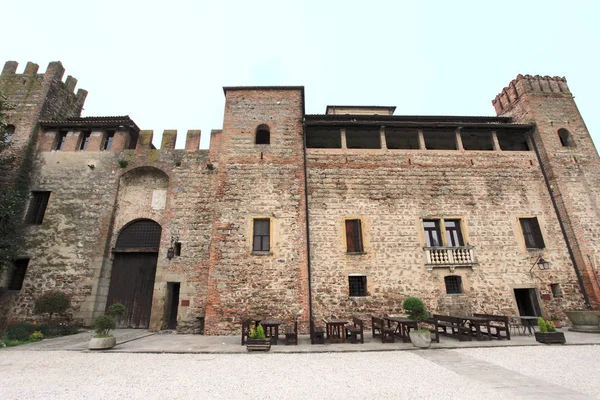 Castelo Medieval Monte Lozzo Perto Padova Itália — Fotografia de Stock