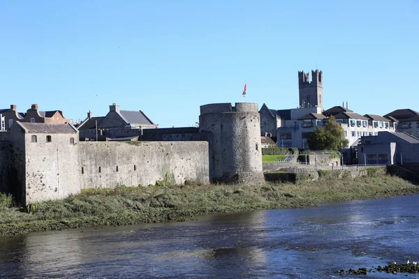 Historický Hrad Limerick Irsku — Stock fotografie