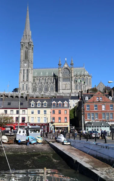 Cobh Ierland Okt 2018 Stadsgezicht Haven Okt 2018 Cobh Ierland — Stockfoto