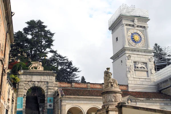 Udine Italien Nov 2014 Stadsbilden Udine Gamla Stan Udine Italien — Stockfoto