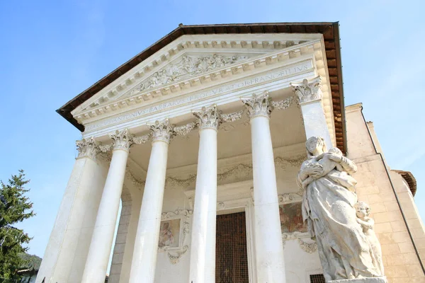 Storico Tempio Villa Maser Patrimonio Dell Umanità Unesco Italia — Foto Stock