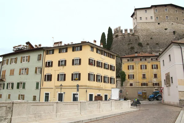 Rovereto Itália Oct 2016 Cidade Fortaleza Medieval Outubro 2016 Rovereto — Fotografia de Stock