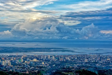 Bir Cebu City kuş görünümü