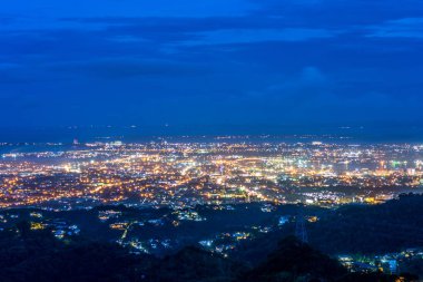 Bir Cebu City kuş görünümü