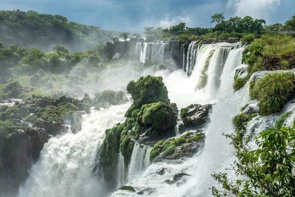 Argentinska sidan av Iguazúfallen — Stockfoto