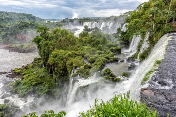 Argentinska sidan av Iguazúfallen — Stockfoto