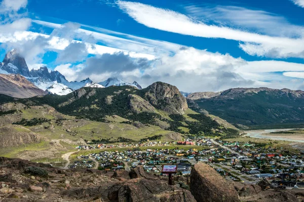 Das Dorf el chalten — Stockfoto