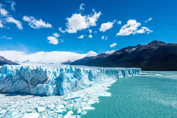 De perito moreno gletscher, Argentinië — Stockfoto