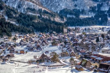 Shirakawa-go Unesco Milli Heritage Koyu