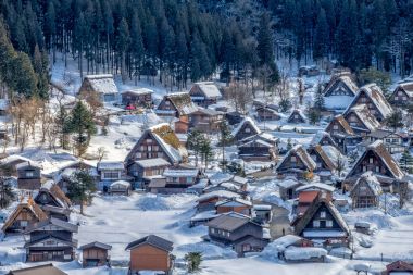 Shirakawa-go Unesco Milli Heritage Koyu