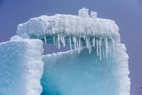 I cristalli di ghiaccio — Foto Stock