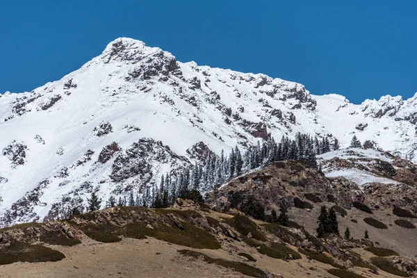 天山の雪の山 — ストック写真