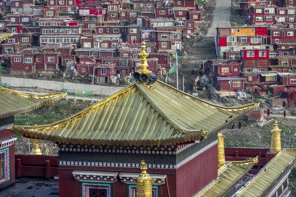 Mosteiro de Lharong de Sertar — Fotografia de Stock