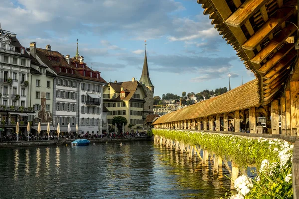 The Chapel Bridge — Stock Photo, Image