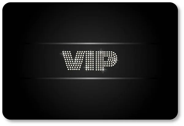 Plantilla de tarjeta VIP — Vector de stock