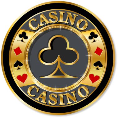 Casino çip simgesini