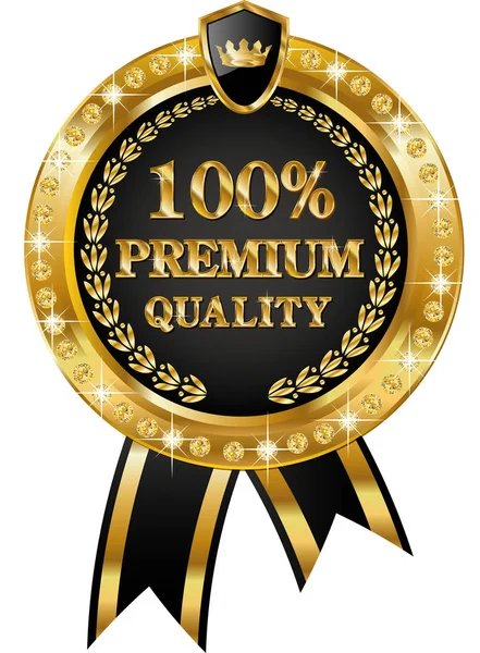 Icono de premio de calidad premium — Vector de stock