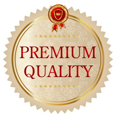 Premium Kalite yuvarlak etiketi