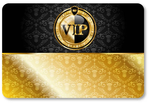 Ikona karta VIP — Wektor stockowy