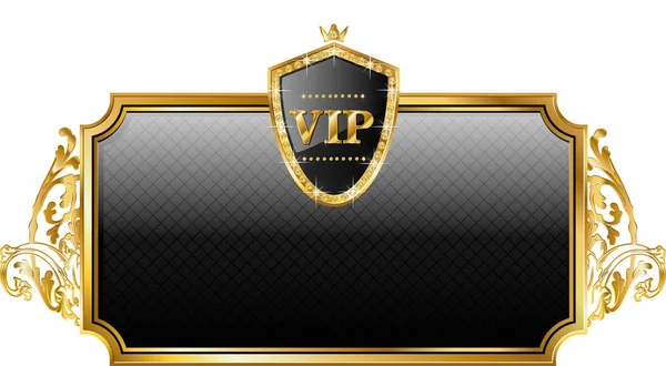 Banner do clube VIP — Vetor de Stock