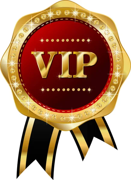 VIP kör banner — Stock Vector