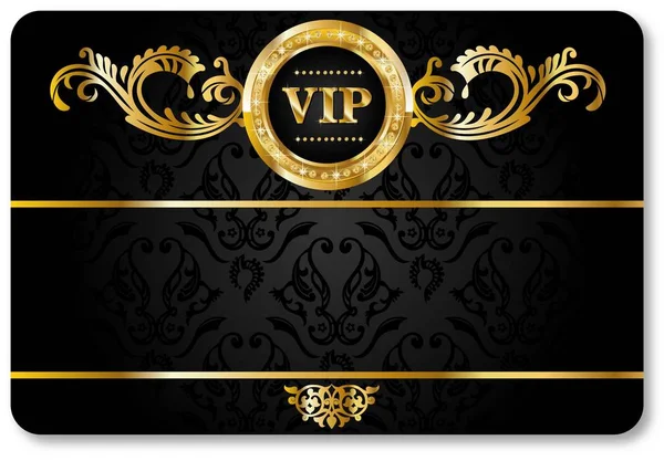 VIP картка значок — Stock Vector