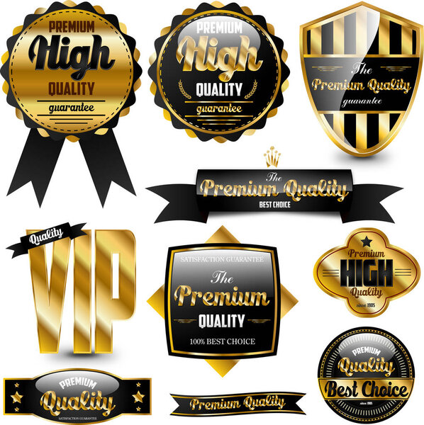 Premium labels set