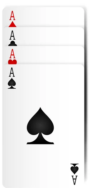 Jeu de cartes — Image vectorielle