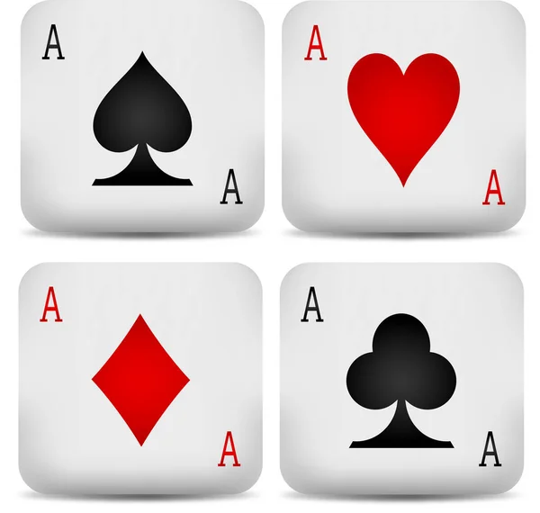 Jeu de cartes — Image vectorielle