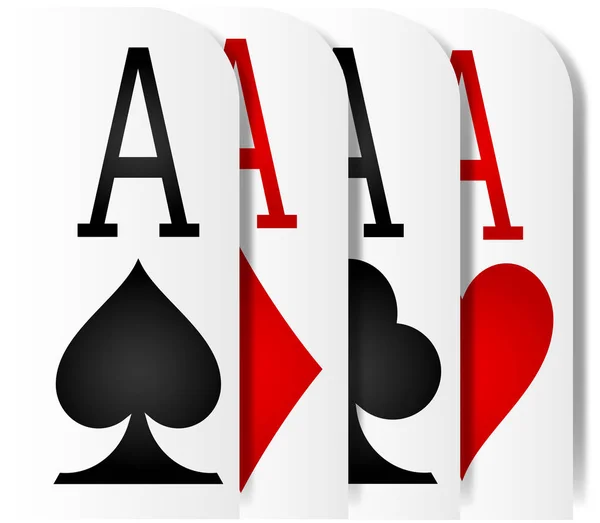 Spelen kaarten set — Stockvector
