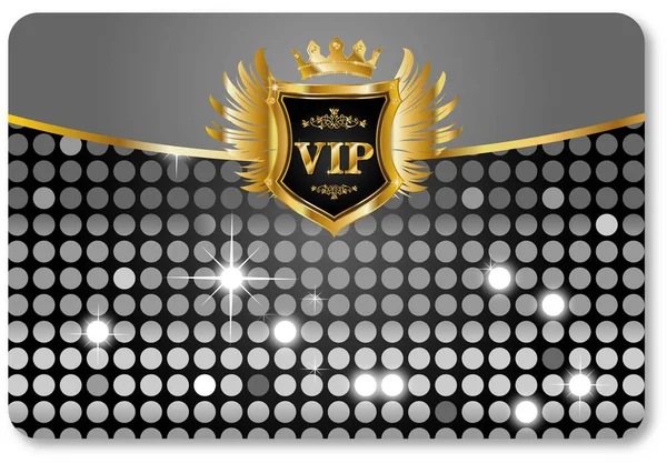 Carta VIP glitter — Vettoriale Stock