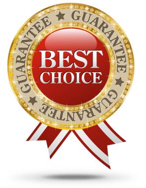 Best choice logo template clipart