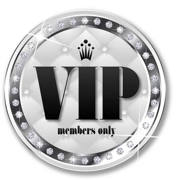 VIP-logotyp mall — Stock vektor